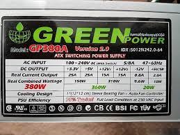 پاور استوک گرین 380 وات Power Stock Green 380 W